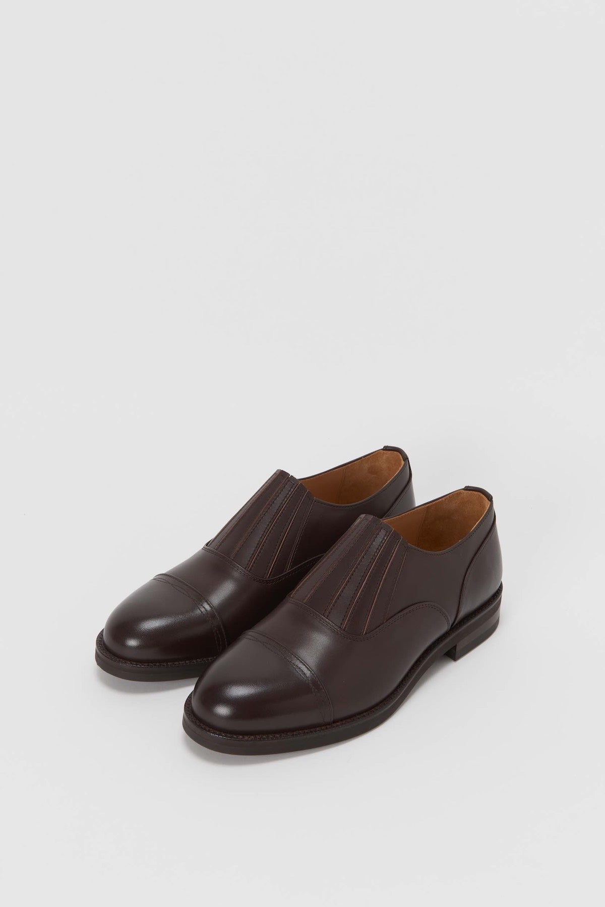 靴 Hender scheme front gore color:brown Hender Scheme 「front gore / dark brown」 – SISTER