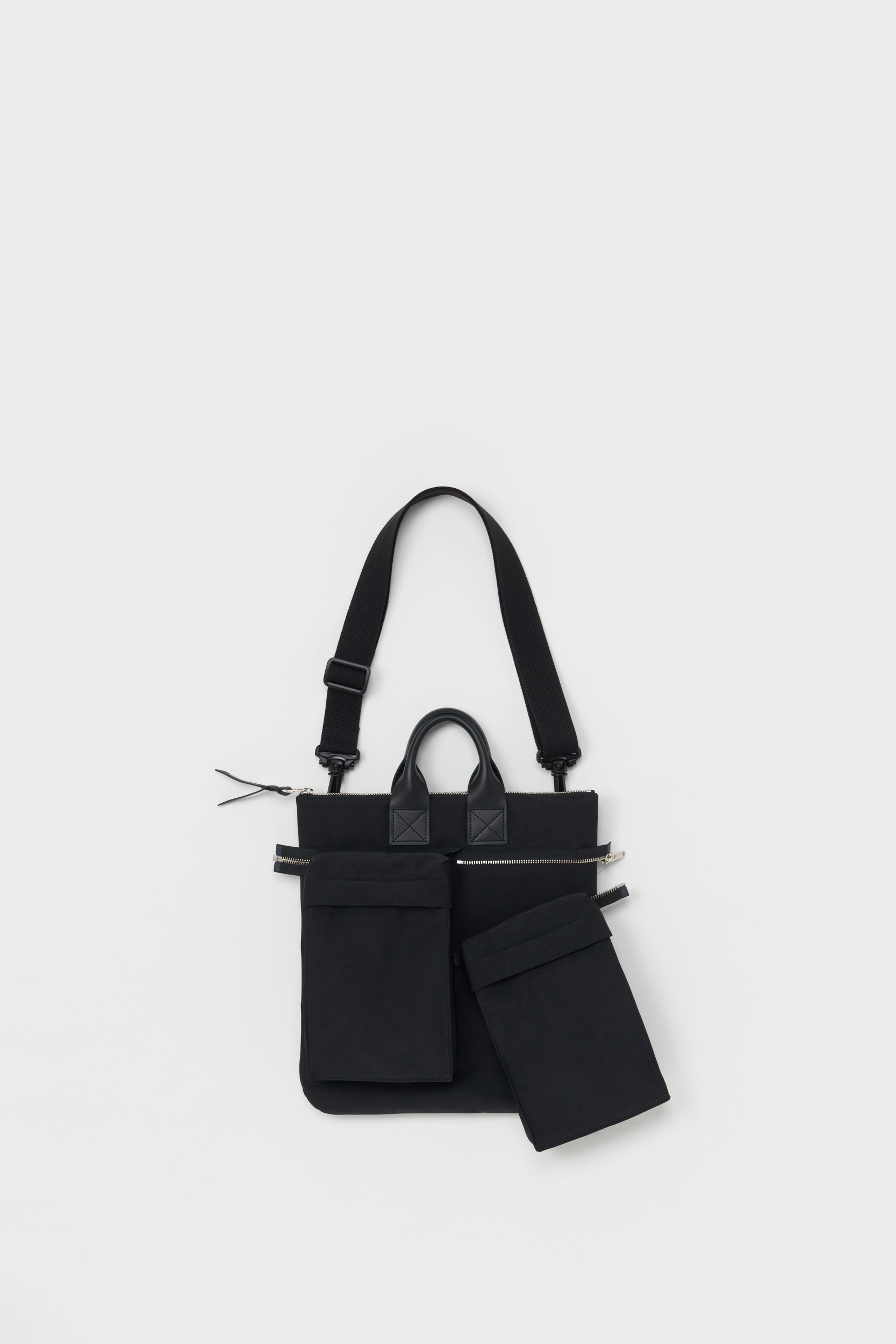 Hender Scheme ショルダーバッグ 黒 Hender Scheme (エンダースキーマ) square shoulder bag big