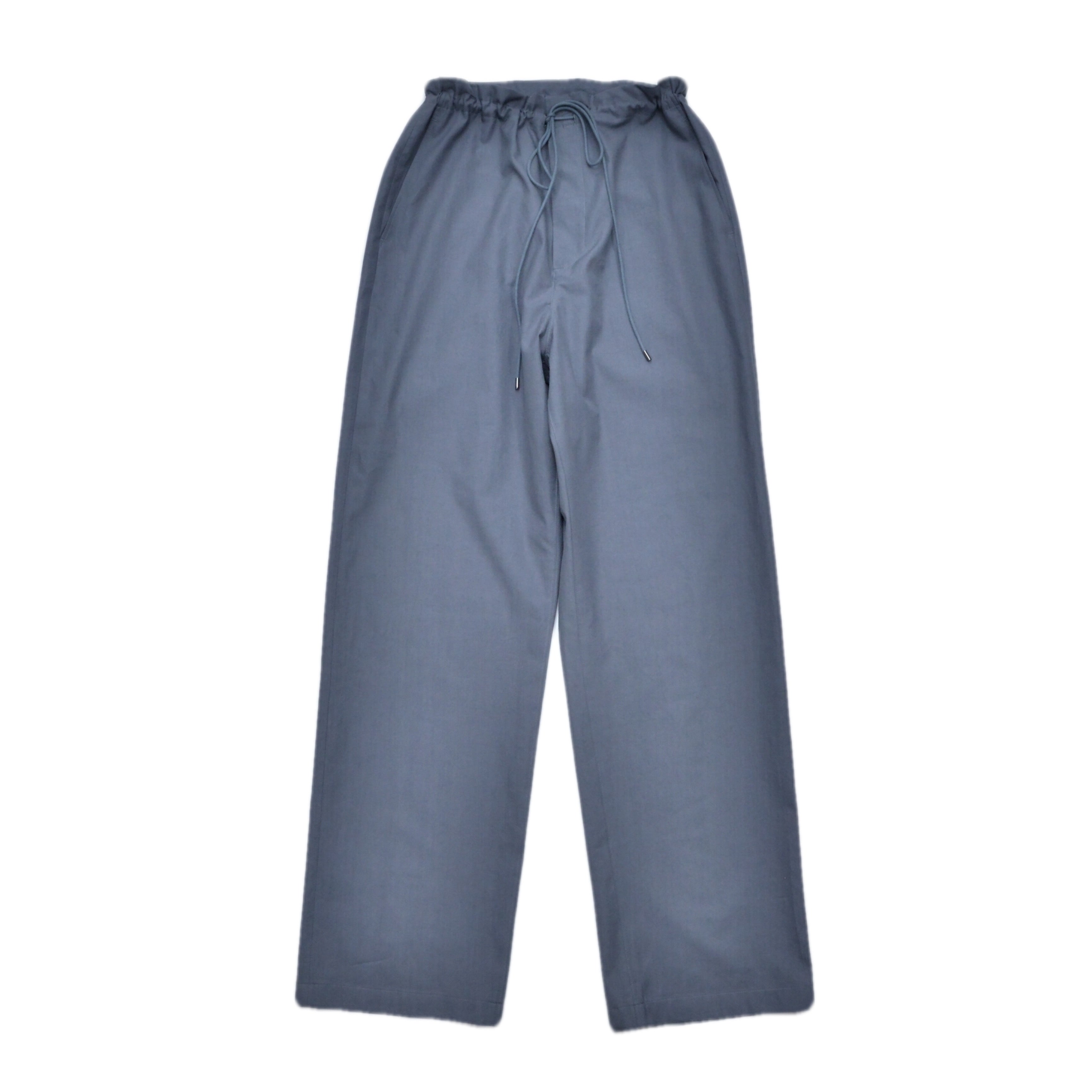 AURALEE 「WASHED FINX TWILL EASY WIDE PANTS / DARK BLUE GRAY」 – SISTER