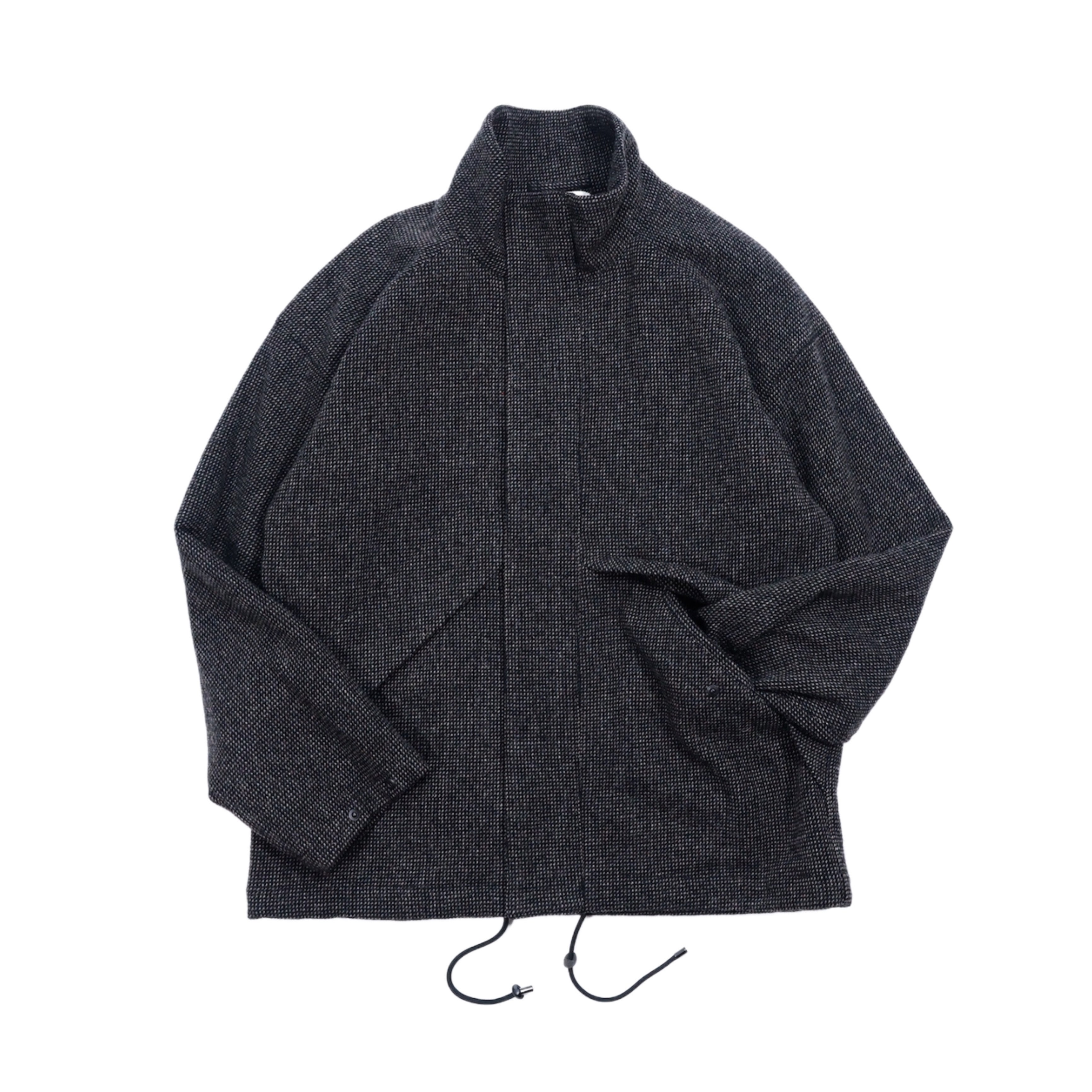 AURALEE 「WOOL HAIRLINE LIGHT TWEED ZIP BLOUSON / TOP