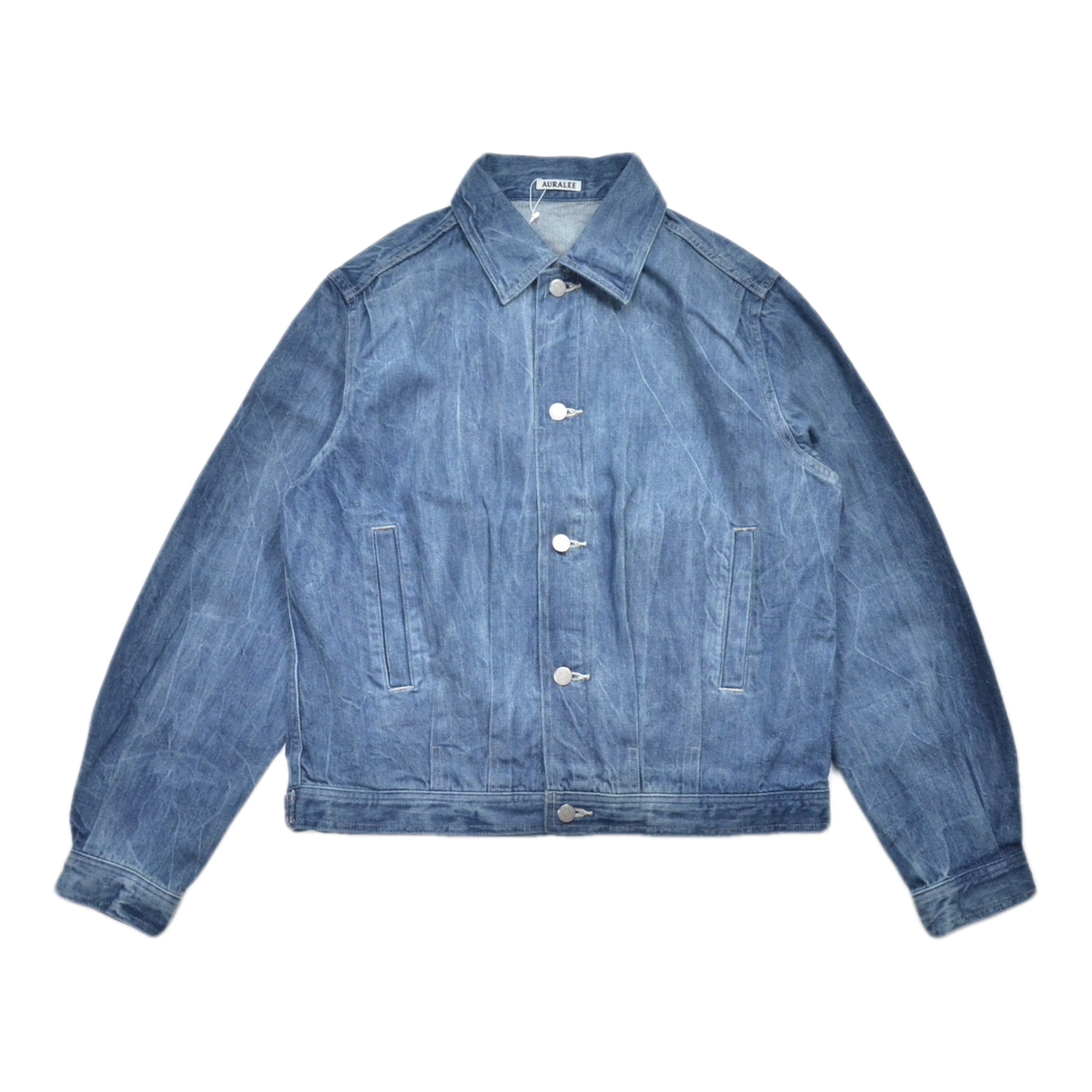 AURALEE 「SELVEDGE FADED LIGHT DENIM BLOUSON」 – SISTER