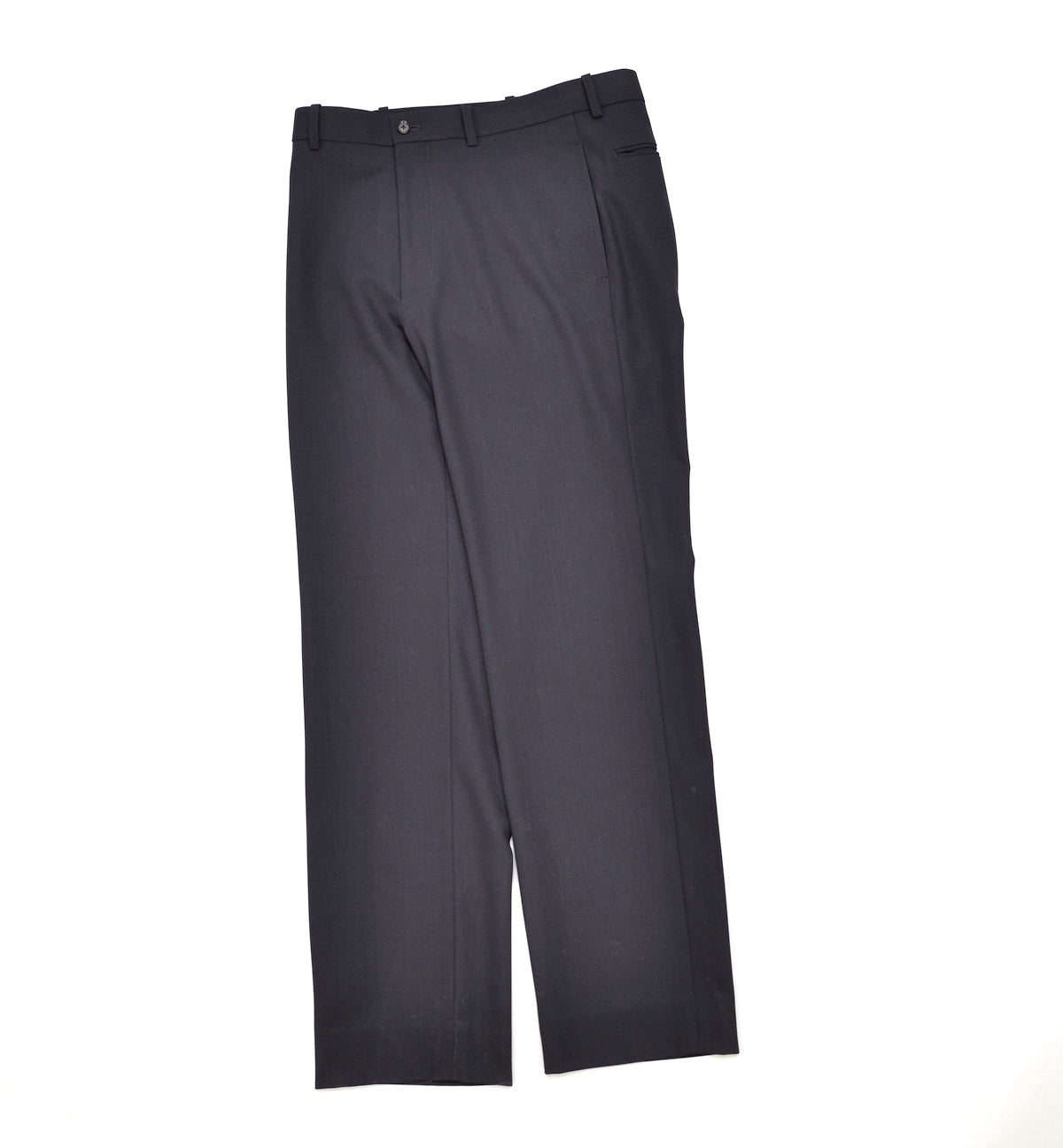 AURALEE 「 HARD TWIST WOOL DOBBY SLACKS / DARK NAVY 」 – SISTER