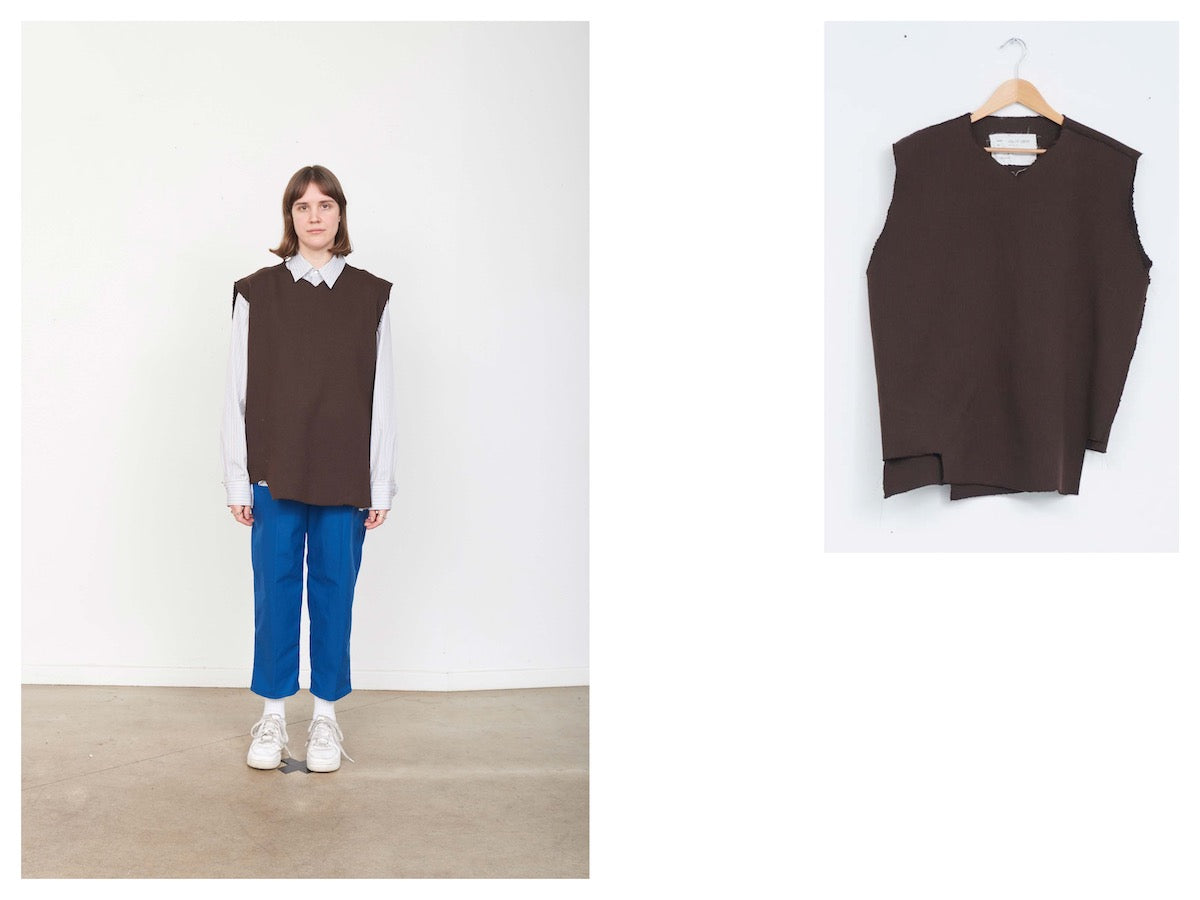 CAMIEL FORTGENS「 10.02.08 RIB SPENCER COTTON JERSEY 」