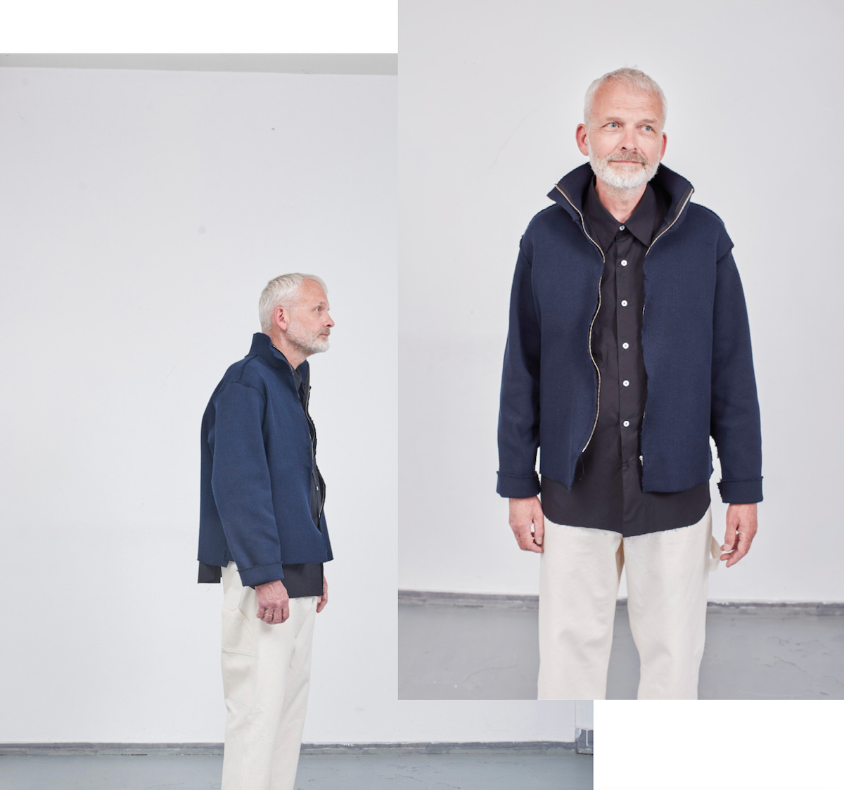 CAMIEL FORTGENS 「 11.08.08 TRACK JACKET RIB KNIT 」 – SISTER