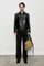 OUR LEGACY 「MINI JACKET TOP DYED BLACK LEATHER」