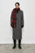 OUR LEGACY 「ESTATE SCARF BURNT RED PLAID FUZZY ALPACA」