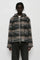 OUR LEGACY 「FULL ZIP HOOD NIGHT WOODS CHECK LOFTY WOOL」