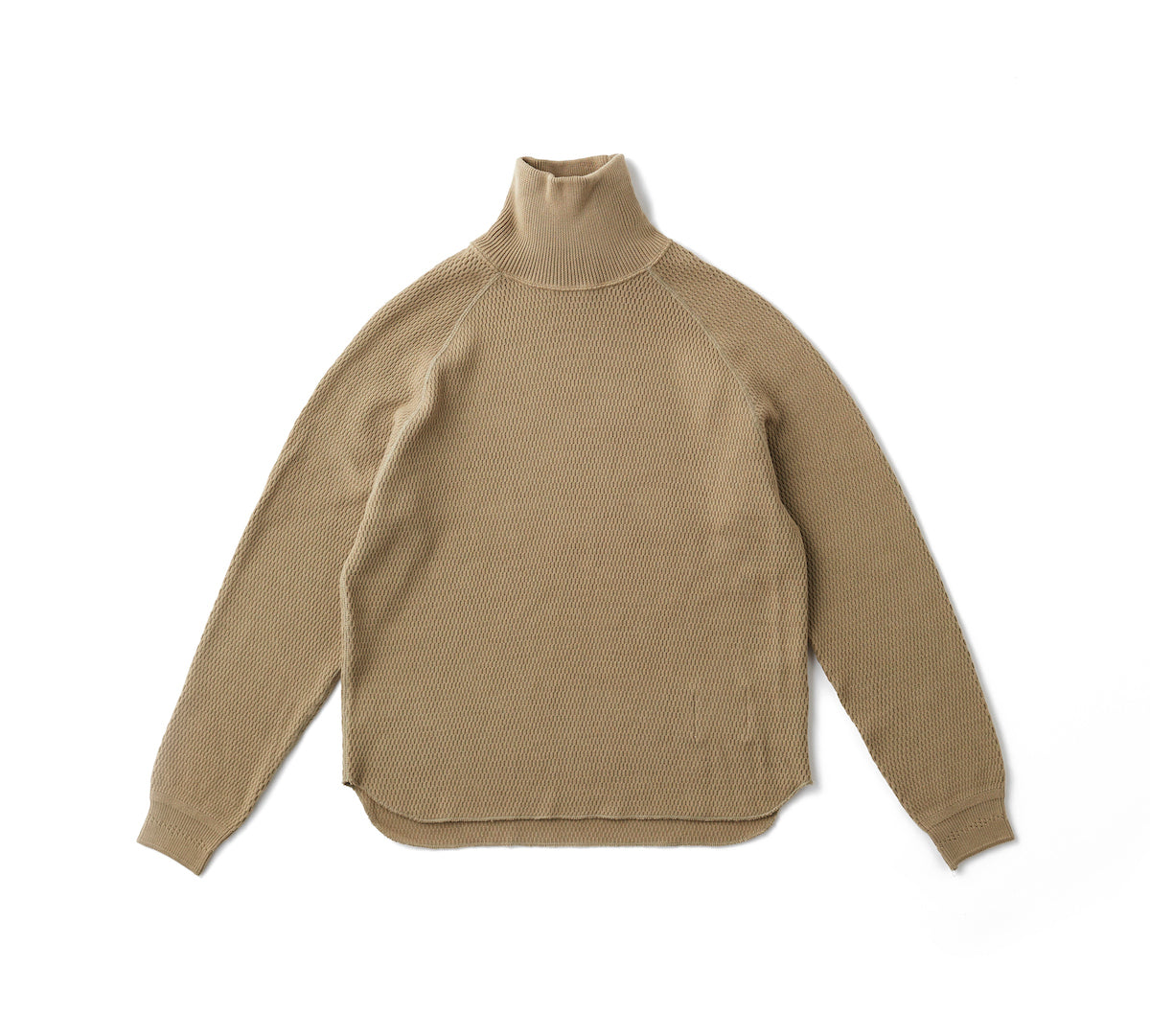 OLD JOE BRAND.「HONEYCOMB WUFFLE MOCK-NECK SHIRTS / SAHARA」 – SISTER