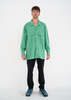 Marvine Pontiak shirt makers「Open Collar SH / Green」