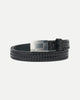 T.T 「Lot.021 BASKETWEAVE PATTERN BELT / BLACK」