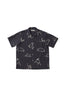 OLD JOE BRAND.「ORIGINAL PRINTED OPEN COLLAR SHIRTS (Animal Drawing) Short-sleeve / ONYX」