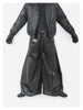 NAM「#MAN-210B HORN PANTS FAUX LEATHER BLACK」