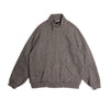 AURALEE「LAMA SHETLAND WOOL TWEED ZIP BLOUSON / KHAKI TWEED」