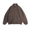 AURALEE「LAMA SHETLAND WOOL TWEED ZIP BLOUSON / BROWN TWEED」