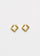 All Blues「Straw earring small Polished 24k Gold Vermeil(Single)」