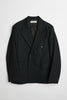 OUR LEGACY 「UNCONSTRUCTED DB BLAZER BLACK PANAMA WOOL」