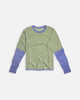 Adrian Cashmere 「Sage & Lavender Double layer」