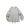 POLYPLOID「OVERSIZE LONGSLEEVE B / SAGE/WHITE -2024AW- 」