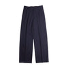 AURALEE「HARD TWIST WOOL DOBBY SLACKS / DARK NAVY」