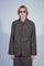 CAMIEL FORTGENS「CF.22.09.03.01 CHORE JACKET ZIP BIG WEAVE WOOL BROWN」