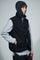 CAMIEL FORTGENS 「CF.22.05.04.02 FLEECE VEST PILED WOOL FLEECE BLACK」