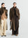 LEMAIRE 「WRAP COAT IN DOUBLE WOOL THYME」