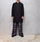 AUGUSTE-PRESENTATION PajamaLook 「パッカブルレギュラーカラーロングシャツ / BLACK」