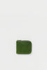 Hender Scheme 「horizontal zip purse / lime green」