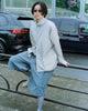 P A C S「ASYMMETRY DOG EAR JACKET -R- / GRAY」