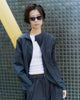 P A C S「ASYMMETRY DOG EAR JACKET -R- / DARK NAVY」