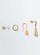 LEMAIRE 「PIERCINGS SET IN GOLD PLATED SILVER」