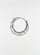 LEMAIRE 「TWISTED CHAIN BRACELET IN RHODIUM-PLATED SILVER」