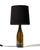 Horses 「HS-A0107 wine bottle lamp / black」