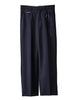 Midorikawa「MID24AW-PT04 STRECH WIDE SLACKS / NAVY」