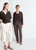 LEMAIRE 「TWISTED CARDIGAN DARK CACAO」