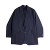 AURALEE 「WOOL KID MOHAIR HOP SACK JACKET / DARK NAVY」