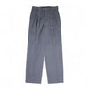 AURALEE 「LIGHT WOOL MAX GABARDINE TWO-TUCK SLACKS / DARK GRAY」