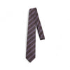 AURALEE「SILK STRIPE TIE / DARK BROWN STRIPE」