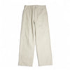 AURALEE 「WASHED BAGGY SATIN BLEACHED BAKER PANTS / DUSTY IVORY」