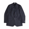 AURALEE 「BLUEFACED WOOL JACKET / CHARCOAL NAVY STRIPE」
