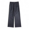 AURALEE 「LIGHT MELTON ONE-TUCK SLACKS / DARK CHARCOAL」