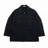 AURALEE 「WOOL MAX CANVAS BLOUSON / BLACK」