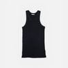 AURALEE 「ORGANIC SOFT RIB TANK /  BLACK」