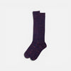 SISTER × UMEDA KNIT「GLITTER LONG SOCKS - DARK NAVY × RED」
