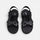 AURALEE「SOFT LEATHER DOUBLE STRAP SANDALS / BLACK」