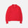 AURALEE 「BABY SURI ALPACA SHEER KNIT SKIPPER POLO / RED」
