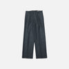 AURALEE 「SUPER LIGHT WOOL TWO-TUCK SLACKS / TOP CHARCOAL」
