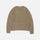 AURALEE「LOW-GAUGE HOMESPUN TWEED KNIT P/O - TOP BROWN」