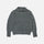 AURALEE「LOW-GAUGE HOMESPUN TWEED KNIT ZIP TURTLE / TOP CHARCOAL」