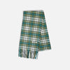 AURALEE「CASHMERE CHECK LONG STOLE / MOSS GREEN CHECK」